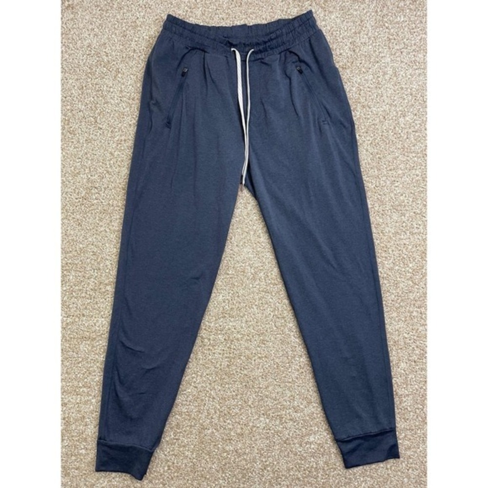 Vuori‎ Lux Harem Pants Size M Navy Yoga Comfortable Soft Joggers Men's
